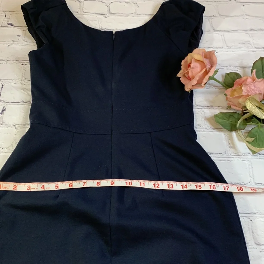 Rebecca Taylor Navy Blue Dress - Picture 8 of 14
